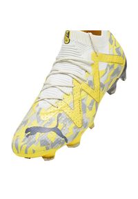 Buty piłkarskie Puma Future Ultimate FG/AG M 107355 04 żółte. Kolor: żółty. Materiał: materiał, dzianina. Szerokość cholewki: normalna. Sport: piłka nożna #5