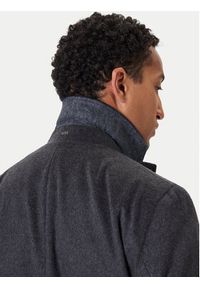 BOSS Płaszcz wełniany Hyde 50549187 Szary Slim Fit. Kolor: szary. Materiał: wełna #7
