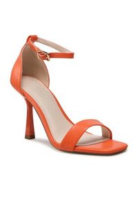 ONLY Shoes Sandały Onlaubrey-1 15288448 Pomarańczowy. Kolor: pomarańczowy. Materiał: skóra #6