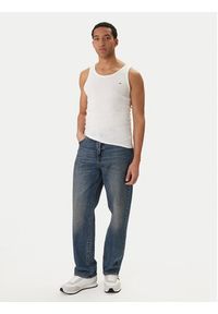 Tommy Jeans Komplet tank topów DM0DM20769 Biały Slim Fit. Kolor: biały. Materiał: bawełna #6