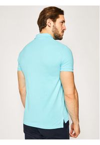 Polo Ralph Lauren Polo Core Replen 710795080 Niebieski Slim Fit. Typ kołnierza: polo. Kolor: niebieski. Materiał: bawełna #3