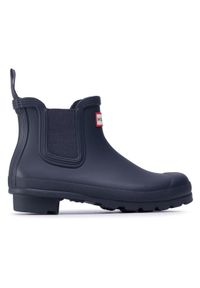 Hunter Kalosze Original Chelsea WFS2078RMA Granatowy. Kolor: niebieski. Materiał: kauczuk