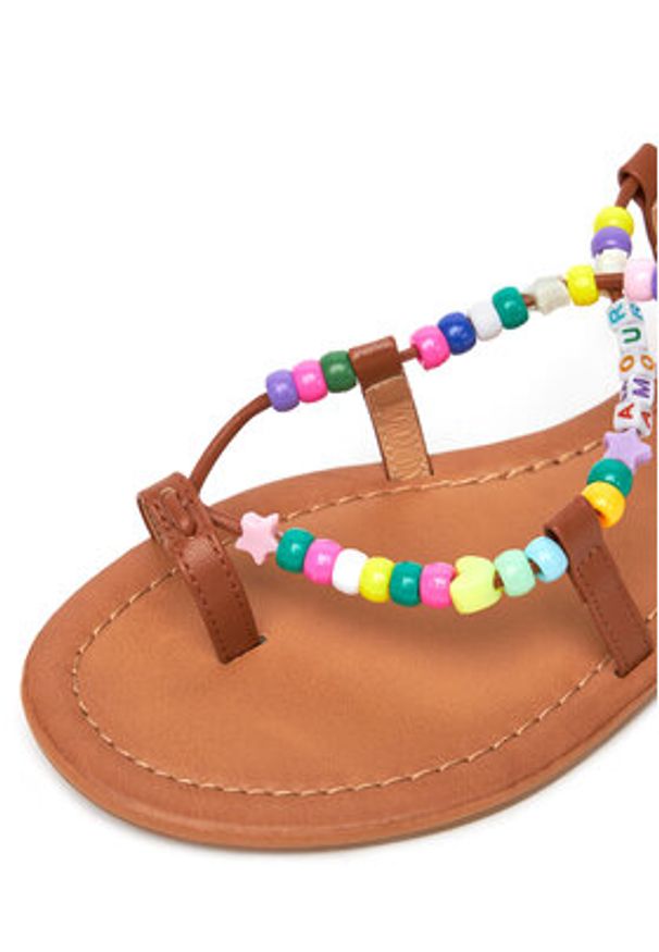 DeeZee Sandały 3575 Brązowy. Kolor: brązowy. Materiał: syntetyk, materiał