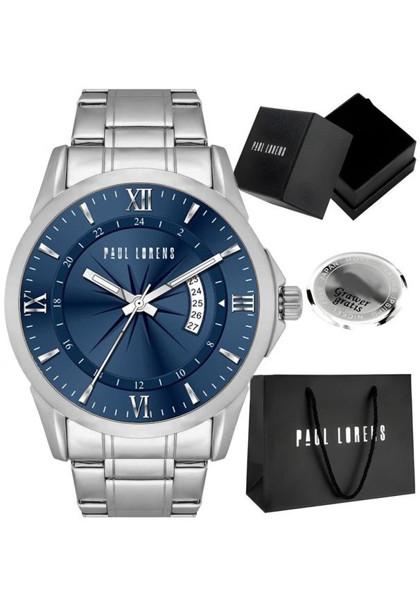 Zegarek męski Paul Lorens - TRISTOR- 3844B3-6C1