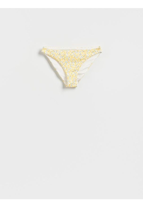 Reserved - Dół od bikini - żółty. Stan: obniżony. Kolor: żółty. Materiał: materiał