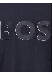 BOSS - Boss T-Shirt Tee 1 50507010 Granatowy Regular Fit. Kolor: niebieski. Materiał: bawełna #5