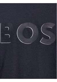 BOSS - Boss T-Shirt Tee 1 50507010 Granatowy Regular Fit. Kolor: niebieski. Materiał: bawełna