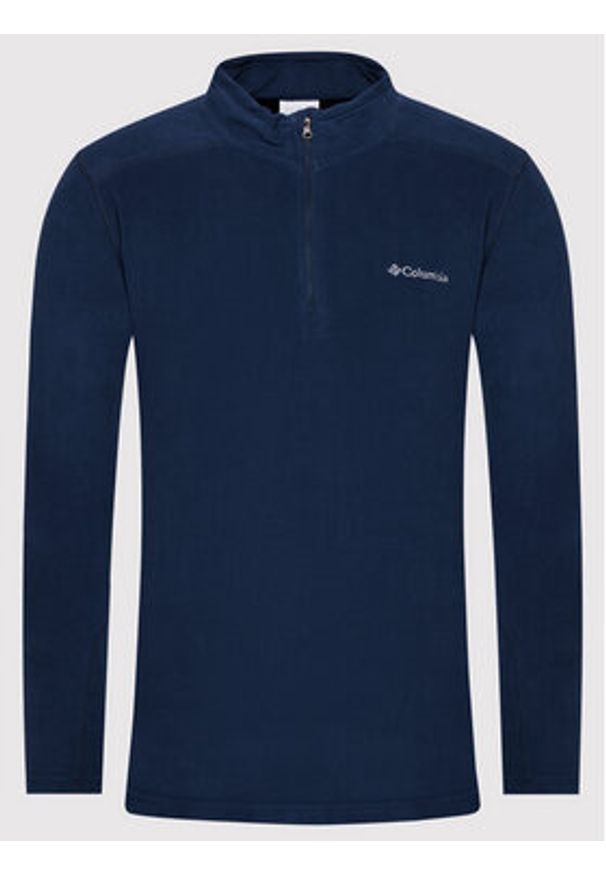 columbia - Columbia Polar Klamath Range 1352472466 Granatowy Regular Fit. Kolor: niebieski. Materiał: polar, syntetyk