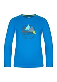 ZEAGLE - Glemo Koszulka dziecięca Loap Bady 116 – 100% bawełna, długi rękaw. Kolor: niebieski, wielokolorowy. Materiał: bawełna. Długość rękawa: długi rękaw. Długość: długie. Wzór: nadruk. Sezon: jesień #1