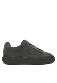 Calvin Klein Sneakersy Chunky Cupsole Lace Up Su Ml YW0YW01949 Szary. Kolor: szary. Materiał: zamsz, skóra