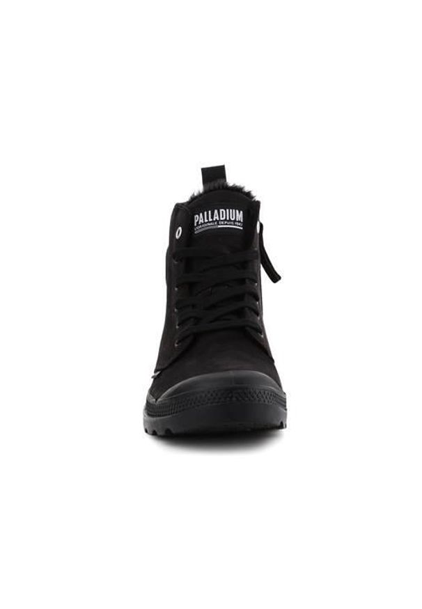 Buty sportowe Sneakersy męskie, Palladium Pampa Hi Zip WL. Zapięcie: sznurówki. Kolor: wielokolorowy, czarny. Materiał: materiał, syntetyk, nubuk. Szerokość cholewki: normalna. Sport: turystyka piesza