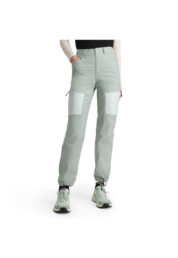 SIROKO - Damskie lekkie spodnie trekkingowe Siroko Vortex Green. Kolor: zielony. Sport: turystyka piesza
