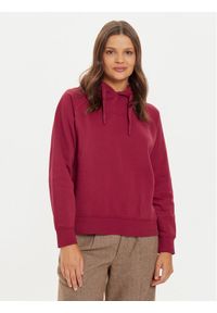 Pepe Jeans Bluza Felicity PL581462 Czerwony Regular Fit. Kolor: czerwony. Materiał: bawełna