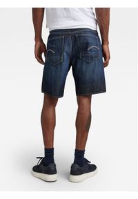 G-Star RAW - G-Star Raw Szorty jeansowe D20776-B988-D350 Granatowy Regular Fit. Kolor: niebieski. Materiał: jeans, bawełna