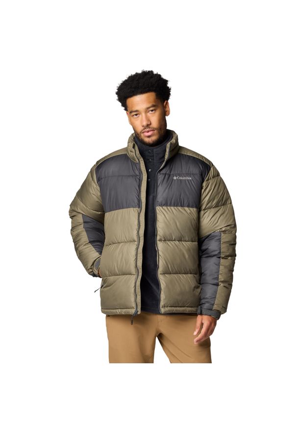 columbia - Kurtka sportowa męska Pike Lake II Jacket. Kolor: zielony. Materiał: poliester. Sport: bieganie