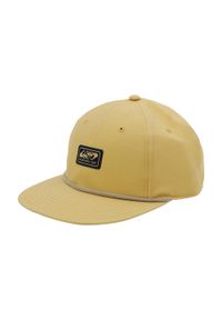 Czapka z daszkiem męska Quiksilver Taxer. Kolor: żółty
