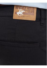 Beverly Hills Polo Club Chinosy P-SS26M -T450311 Czarny Regular Fit. Kolor: czarny. Materiał: bawełna #2
