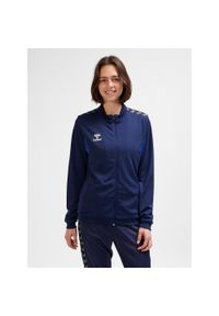 Damska bluza dresowa Hummel Authentic Pl. Kolor: niebieski. Materiał: dresówka. Sport: fitness #1