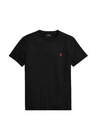 Polo Ralph Lauren T-Shirt Bsr 710680785 Czarny Custom Slim Fit. Typ kołnierza: polo. Kolor: czarny. Materiał: bawełna #5