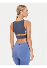 Reebok Biustonosz top Running AOP 100076052 Szary Regular Fit. Kolor: szary. Materiał: syntetyk. Sport: bieganie #4