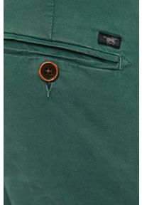 Mustang - Spodnie. Okazja: na co dzień. Kolor: zielony. Materiał: tkanina. Wzór: gładki. Styl: casual #3