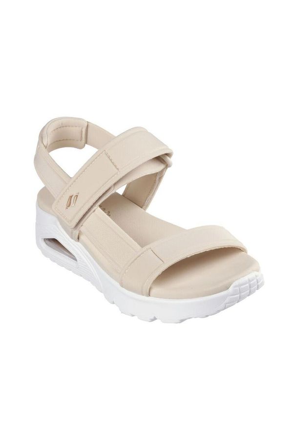 skechers - Sandały damskie SKECHERS Uno Summer Stand 2. Kolor: beżowy