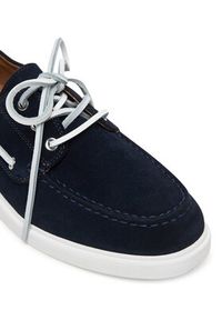 Karl Lagerfeld - KARL LAGERFELD Półbuty Kori KL21422 Granatowy. Kolor: niebieski. Materiał: skóra, zamsz #5