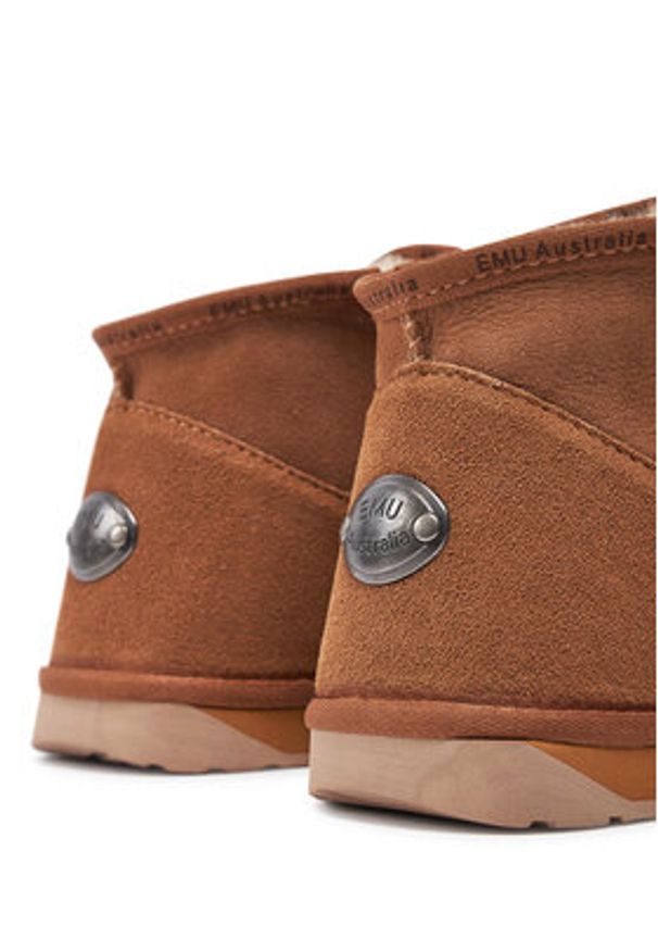 EMU Australia Śniegowce Platinum Slim WP11875 Beżowy. Kolor: beżowy. Materiał: skóra