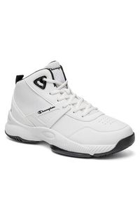 Champion Sneakersy ACADEMY MID CUT SHOE S22399-WW001 Biały. Kolor: biały. Materiał: materiał #2
