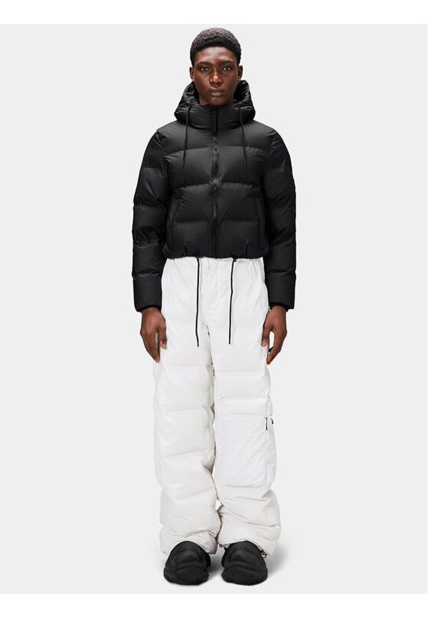 Rains Kurtka zimowa 15150 Czarny Regular Fit. Kolor: czarny. Materiał: syntetyk. Sezon: zima