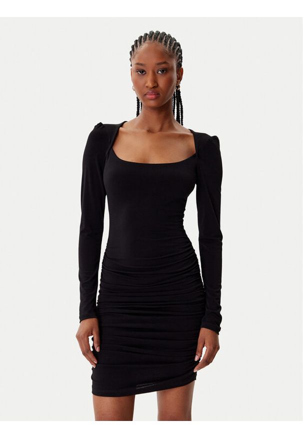 Artigli Sukienka koktajlowa ACAB003156 Czarny. Kolor: czarny. Materiał: syntetyk. Styl: wizytowy