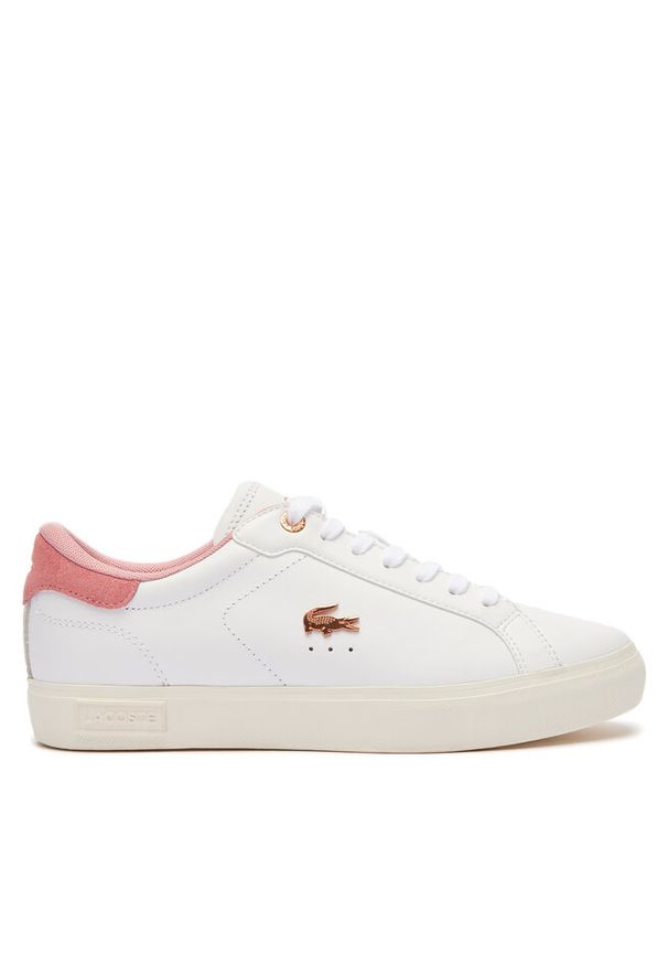 Sneakersy Lacoste. Kolor: biały