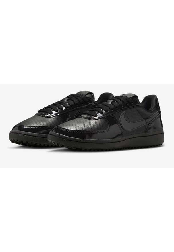 Buty Sportowe Damskie Nike W Field General. Kolor: czarny. Materiał: syntetyk, skóra. Sport: bieganie, piłka nożna