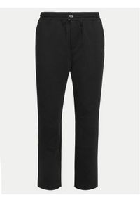 La Martina Spodnie dresowe YMT018 FP571 Czarny Regular Fit. Kolor: czarny. Materiał: bawełna