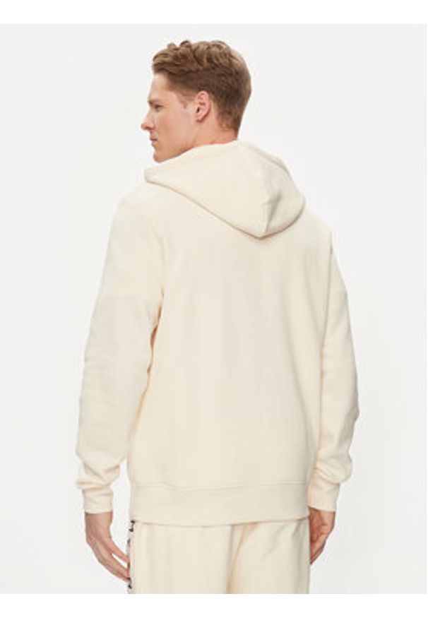 TOMMY HILFIGER - Tommy Hilfiger Bluza Track Graphic MW0MW34445 Beżowy Regular Fit. Kolor: beżowy. Materiał: bawełna, syntetyk