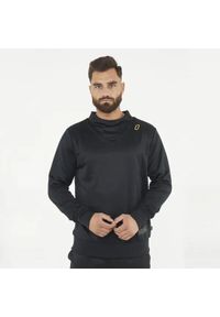 LEGEA - Bluza techniczna treningowa MUZO. Kolor: czarny. Materiał: poliester. Długość rękawa: długi rękaw. Długość: długie. Sport: fitness #1