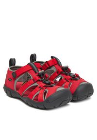 keen - Keen Sandały Seacamp II Cnx 1014470 Czerwony. Kolor: czerwony. Materiał: materiał #7