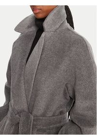 Weekend Max Mara Płaszcz wełniany Tempera 2525016082 Szary Regular Fit. Kolor: szary. Materiał: wełna #4