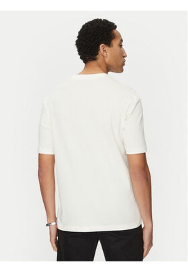 Hugo - HUGO T-Shirt Nutongo 50533391 Biały Regular Fit. Kolor: biały. Materiał: bawełna