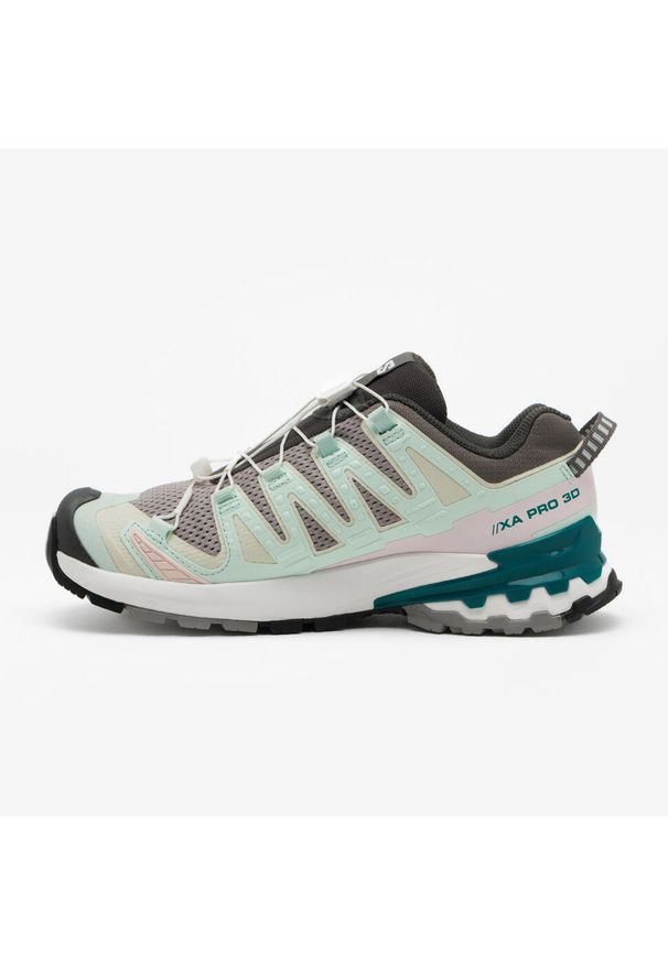 salomon - Buty turystyczne damskie Salomon XA PRO 3D V9. Materiał: materiał. Styl: sportowy