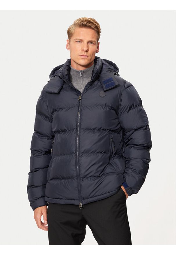 GANT - Gant Kurtka puchowa Active Cloud 7006452 Granatowy Regular Fit. Kolor: niebieski. Materiał: syntetyk