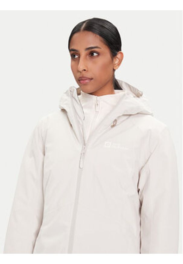 Jack Wolfskin Kurtka zimowa Heidelstein Ins 1115681 Beżowy Regular Fit. Kolor: beżowy. Materiał: syntetyk. Sezon: zima