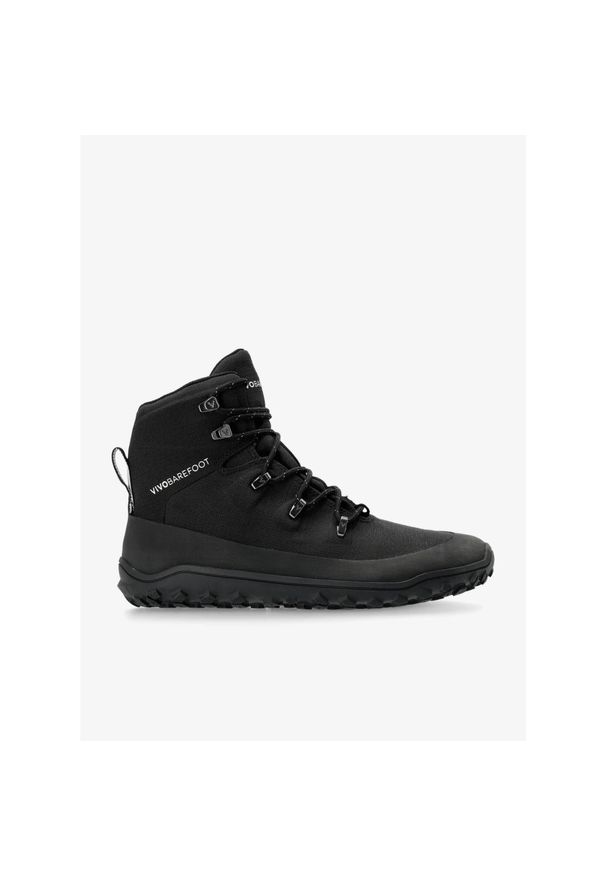 Buty turystyczne damskie Vivobarefoot Tracker Textile AT. Kolor: czarny. Styl: sportowy