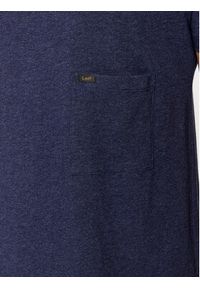 Lee T-Shirt 112341705 Granatowy Slim Fit. Kolor: niebieski. Materiał: bawełna #5