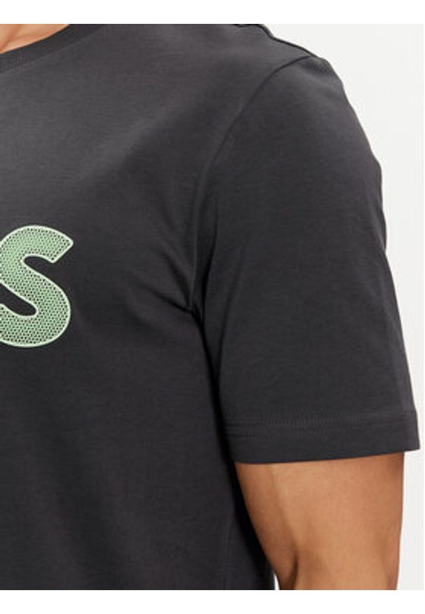 BOSS - Boss T-Shirt 50512866 Szary Regular Fit. Kolor: szary. Materiał: bawełna