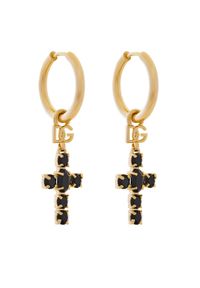 DOLCE & GABBANA - Dolce&Gabbana Kolczyki WEQ6D1 W1111 Złoty. Materiał: metalowe. Kolor: złoty