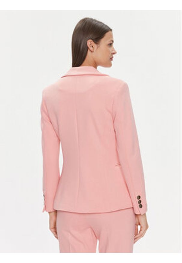 Marella Marynarka Lia 2413911024 Różowy Regular Fit. Kolor: różowy. Materiał: syntetyk