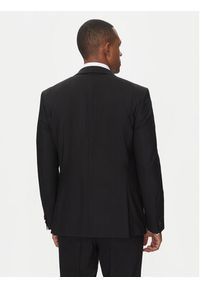 Hugo - HUGO Garnitur Henry/Getlin232X 50530116 Czarny Slim Fit. Kolor: czarny. Materiał: syntetyk