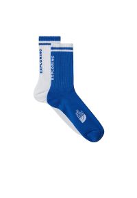 Skarpetki unisex The North Face NSE 0A8CMPG781 - multikolor. Kolor: wielokolorowy. Materiał: elastan, poliamid, materiał, poliester, bawełna. Wzór: nadruk #1