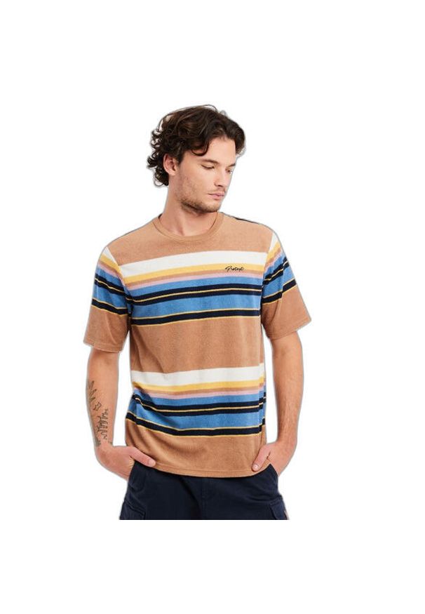 Koszulka Protest Prtkuta. Kolor: beżowy. Materiał: poliester, bawełna, materiał. Sezon: lato. Sport: turystyka piesza